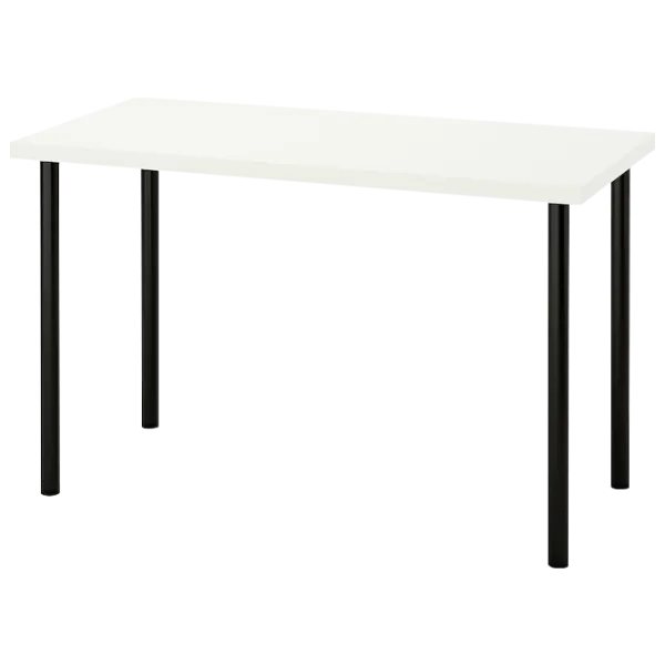 Masă de birou Ikea Lagkapten/ Adils () 120 - 60 PAL/ White photo 1