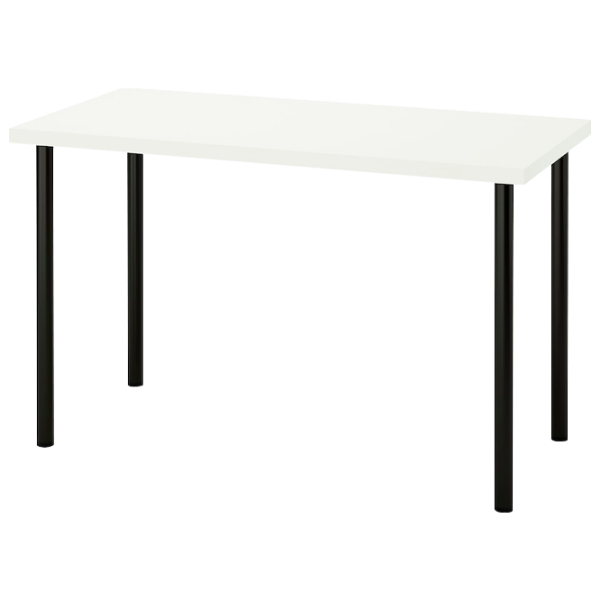Masă de birou Ikea Lagkapten/ Adils () 120 - 60 PAL/ White photo 1