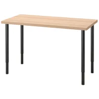 Masă de birou Ikea Lagkapten/Adils (5331127) 120 - 60 PAL/ Stejar Sonoma