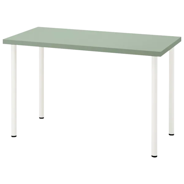 Masă de birou Ikea Lagkapten/ Adils () 120 - 60 PAL/ Light green photo 1