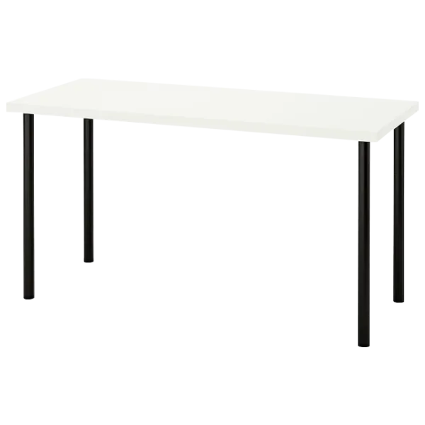 Masă de birou Ikea Lagkapten/ Adils () 140 - 60 PAL/ White photo 1 Masă de birou Ikea Lagkapten/ Adils () 140 - 60 PAL/ White photo 1