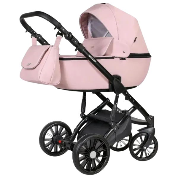 Cărucior pentru copil Quali Prado 2 in 1 709/ Pink photo 1