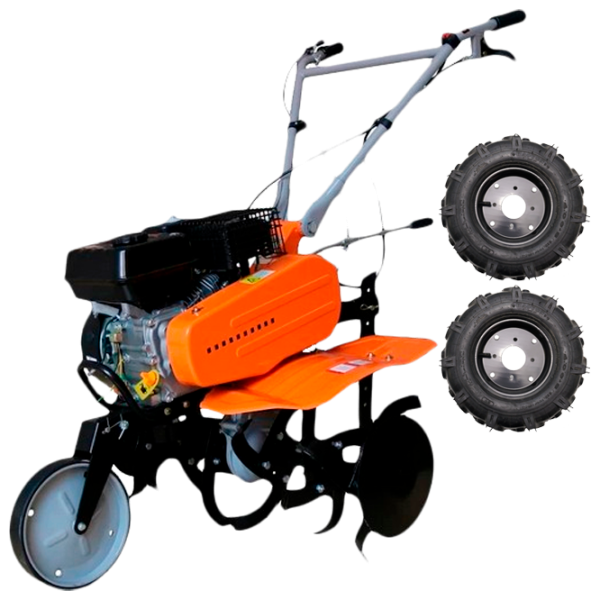 Motocultor Technoworker HB 700 ECO + Roti 4.0-8+ manicot CADOU 4 timpi/ Benzină photo 1