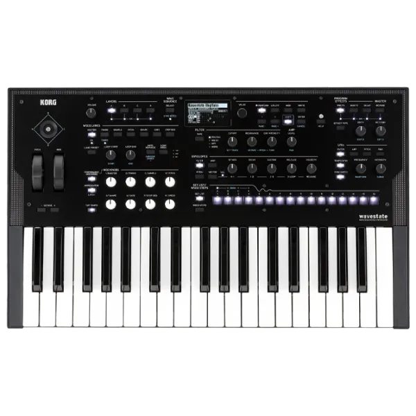 Цифровой синтезатор Korg Wavestate Synth 37 клавиш/ 64 голоса/ Пластик/ Черный photo 1