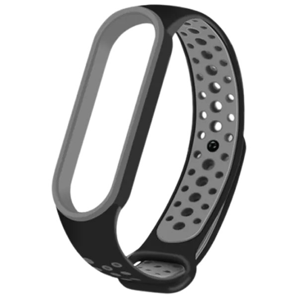 Curelușă Xiaomi Mi Band 6 Nike TPU/ Black Gray photo 1