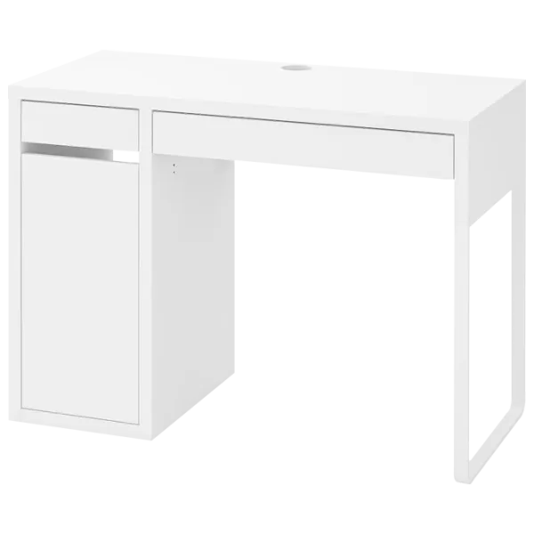 Masă de birou Ikea Micke (01017959) 105 - 50 PAL/ White photo 1