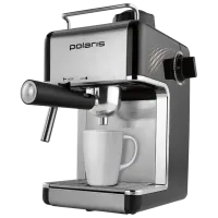 Кофеварка Polaris PCM4010A Рожковая/ 0.24 л/ Нержавеющая сталь