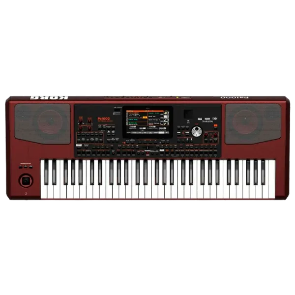 Sintetizator digital Korg PA 1000 61 clape/ 128/ Plastic/ Red photo 1