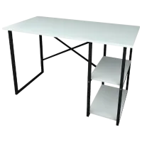 Masă de birou Fabulous 5639964 PAL/ White