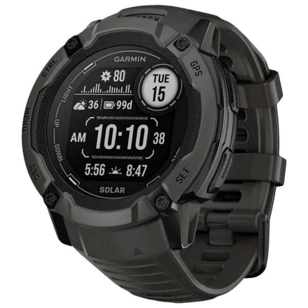 Ceas inteligent Garmin Instinct 2X Solar 1.1"/ 010-02805-00/ Graphite Black photo 1