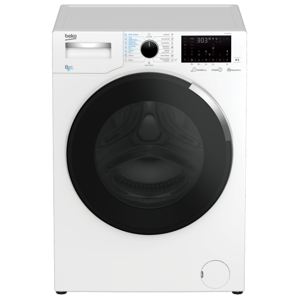 Стиральная машина с сушкой Beko HTV8746XF 8 кг / 1400 об/мин / Белый photo 1