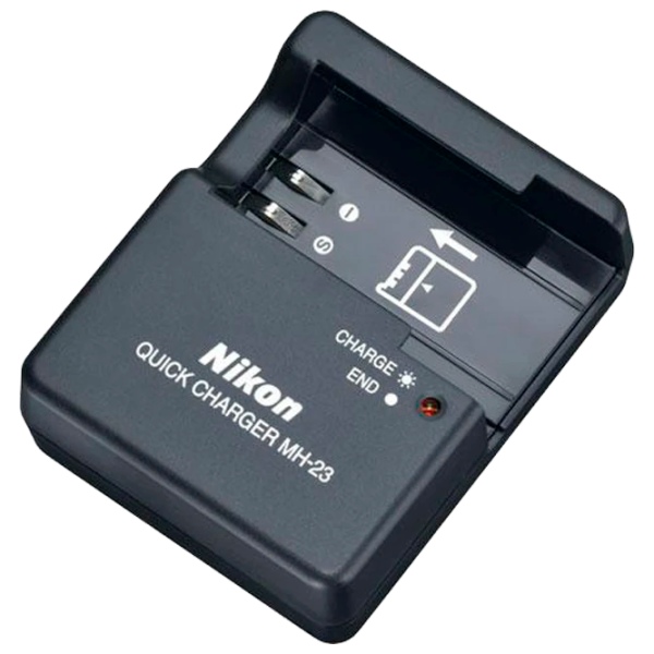 Încărcător pentru acumulator foto Nikon MH-23 0.9 A/ Black photo 1 Încărcător pentru acumulator foto Nikon MH-23 0.9 A/ Black photo 1