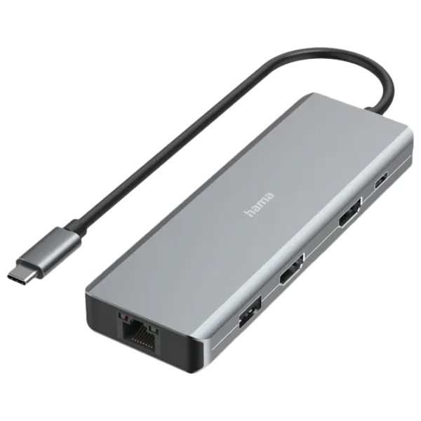 Адаптер Hama 200142 USB Type-C/ Серебристый photo 1