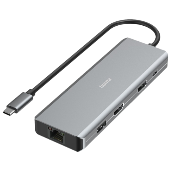 Адаптер Hama 200142 USB Type-C/ Серебристый photo 1