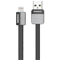 Кабель для телефона RC-044i Remax USB Type-A + Lightning 1 м/ Черный