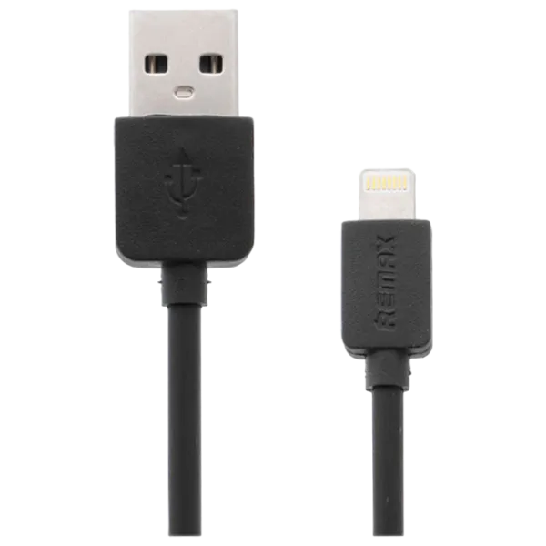 Кабель для телефона RC-06i Remax USB Type-A + Lightning 2 м/ Черный photo 1