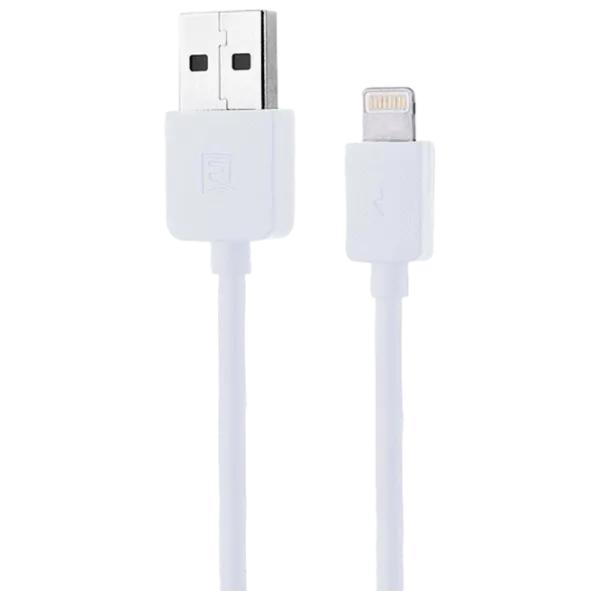 Кабель для телефона RC-06i Remax USB Type-A + Lightning 1 м/ Белый photo 1