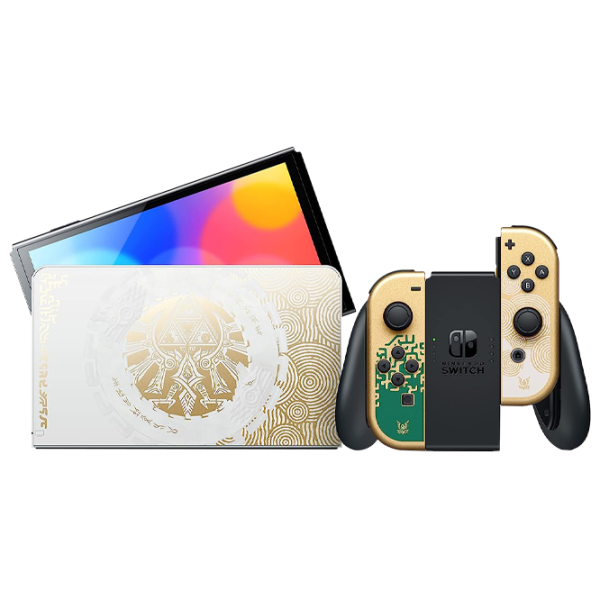 Nintendo Switch Oled Model The Legend Of Zelda  / White photo 1
