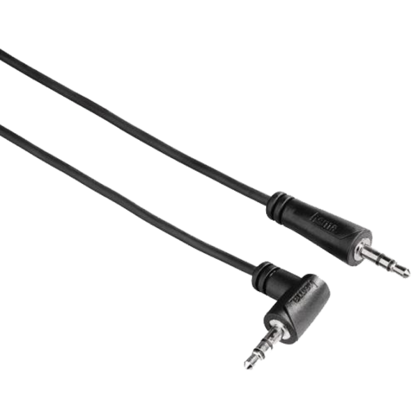 Cablu audio Hama 3.5 mm + 3.5 mm 1.5 m/ Black photo 1