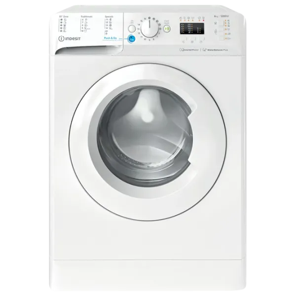 Стиральная машина Indesit BWSA 61294 W EU N 6 кг / 1200 об/мин / Белый photo 1