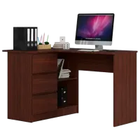 Masă de birou Akord B16 Left PAL/ Cornflower