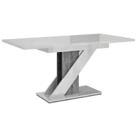 Кухонный стол раскладной Prospero Meva ДСП/ Белый