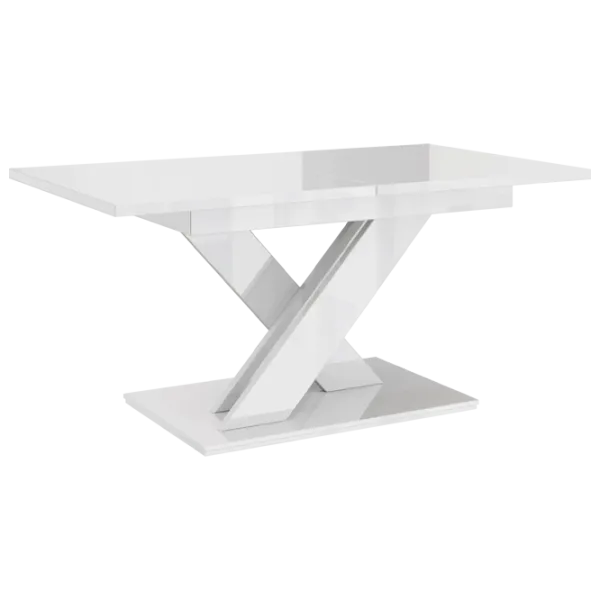 Masă de bucătărie extensibilă Prospero Bronx PAL/ White photo 1