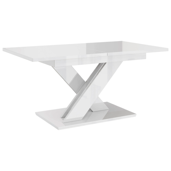 Masă de bucătărie extensibilă Prospero Bronx PAL/ White photo 1