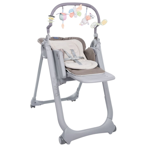 Стульчик для кормления Chicco Polly Magic Relax (7226-001) Классический/ 0 месяцев / Коричневый  photo 1 Стульчик для кормления Chicco Polly Magic Relax (7226-001) Классический/ 0 месяцев / Коричневый  photo 1