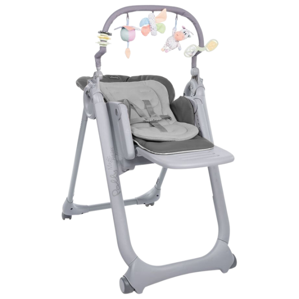 Стульчик для кормления Chicco Polly Magic Relax (7226-002) Классический/ 0 месяцев / Графит  photo 1 Стульчик для кормления Chicco Polly Magic Relax (7226-002) Классический/ 0 месяцев / Графит  photo 1