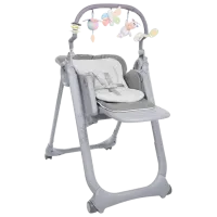 Стульчик для кормления Chicco Polly Magic Relax (7226-003) Классический/ 0 месяцев / Серый 