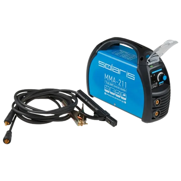 Aparat de sudat Solaris MMA-211 220 V cu electrod (MMA)/ Blue photo 1