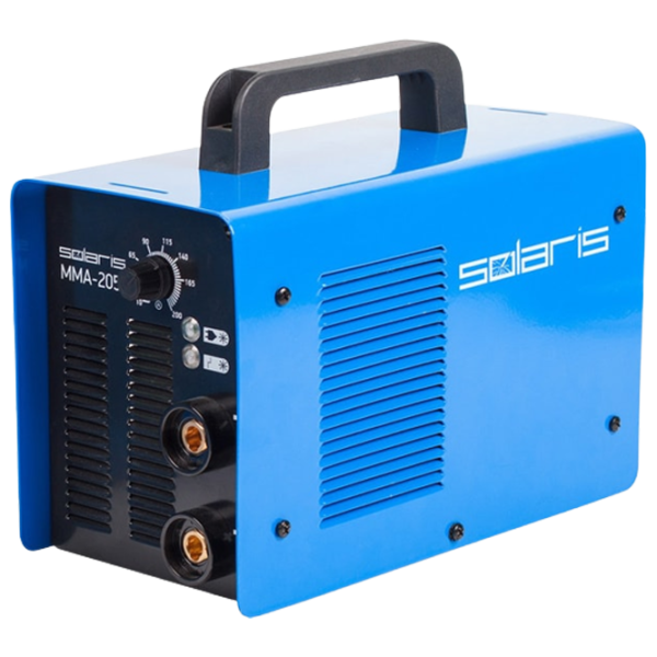 Aparat de sudat Solaris MMA-205i 220 V cu electrod (MMA)/ Blue photo 1
