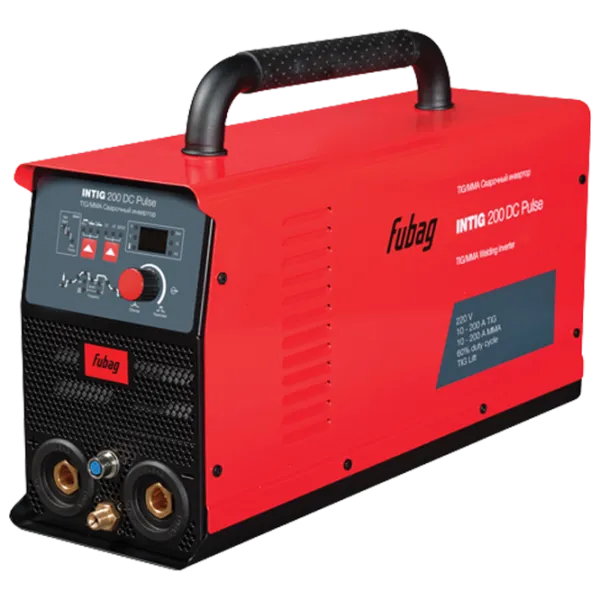 Aparat de sudat Fubag INTIG 200 DC PULSE 220 V cu electrod (MMA), cu gaz inert (TIG)/ Red photo 1
