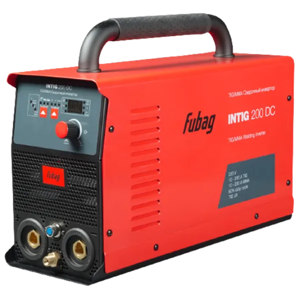 Aparat de sudat Fubag INTIG 200 DC 220 V cu electrod (MMA), cu gaz inert (TIG)/ Red photo 1