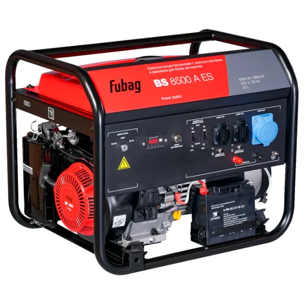 Генератор Fubag BS8500AES 230 В Бензин/ 8 кВт photo 1 Генератор Fubag BS8500AES 230 В Бензин/ 8 кВт photo 1