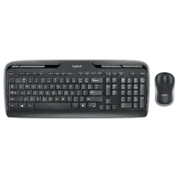 Tastatura & Mouse Logitech Desktop MK330 Fără fir / Black