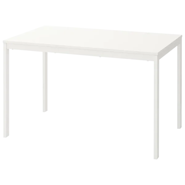 Кухонный стол раскладной Ikea Vangsta ДСП/ Белый photo 1