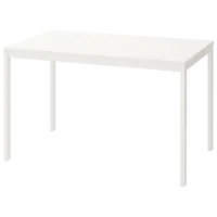 Кухонный стол раскладной Ikea Vangsta ДСП/ Белый