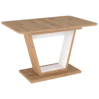 Masă de bucătărie extensibilă Signal Nigel PAL/ Stejar malaysian