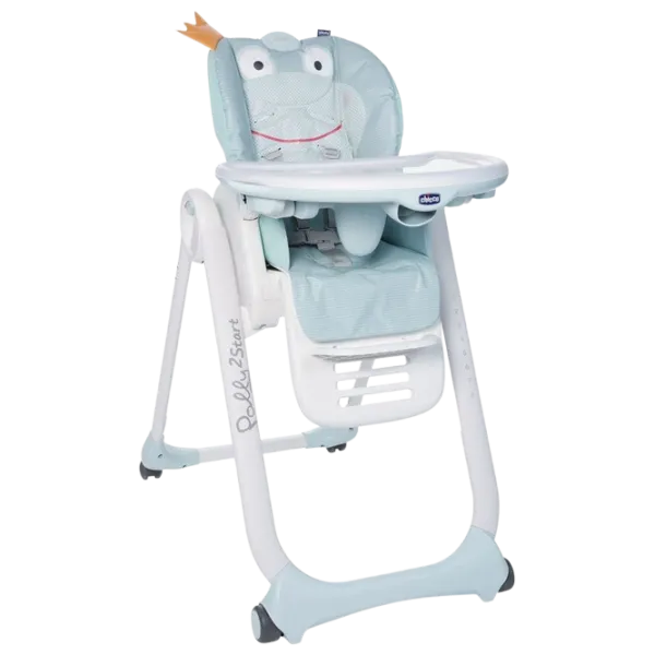 Scaun de masă Chicco Polly 2 Start (5402213) Clasic/ 6 luni / Blue  photo 1