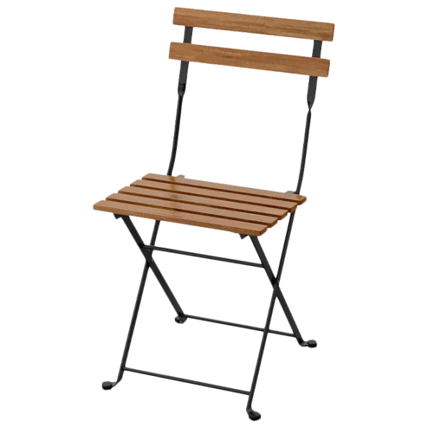 Scaun de grădină Ikea Tarno Metal/ Lemn/ Brown Brown photo 1