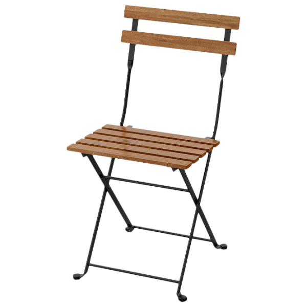 Scaun de grădină Ikea Tarno Metal/ Lemn/ Brown Brown photo 1