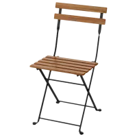 Scaun de grădină Ikea Tarno Metal/ Lemn/ Brown Brown