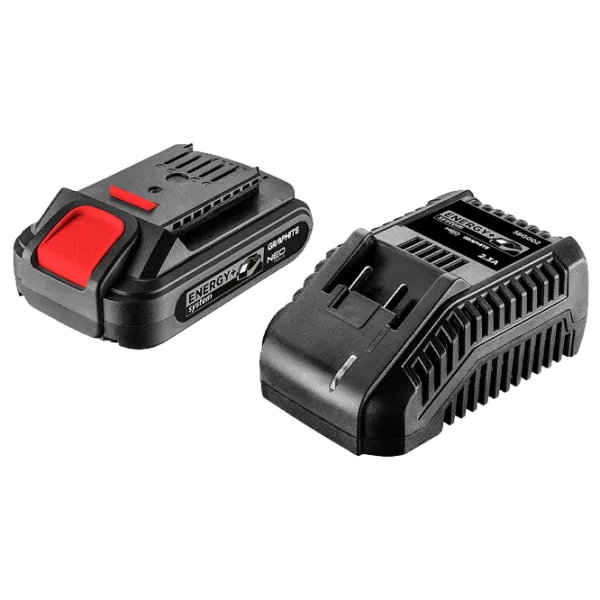 Acumulator pentru instrumente Graphite 56172 Kit Li-Ion/ 2 Ah/ 18 V photo 1 Acumulator pentru instrumente Graphite 56172 Kit Li-Ion/ 2 Ah/ 18 V photo 1
