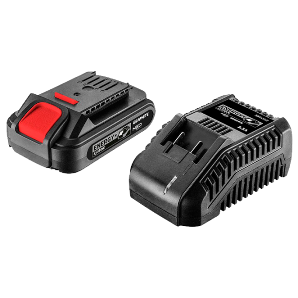 Acumulator pentru instrumente Graphite 56172 Kit Li-Ion/ 2 Ah/ 18 V photo 1 Acumulator pentru instrumente Graphite 56172 Kit Li-Ion/ 2 Ah/ 18 V photo 1