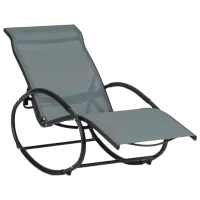 Кресло качалка для гостиной Blumfeldt SANTORINI Серый