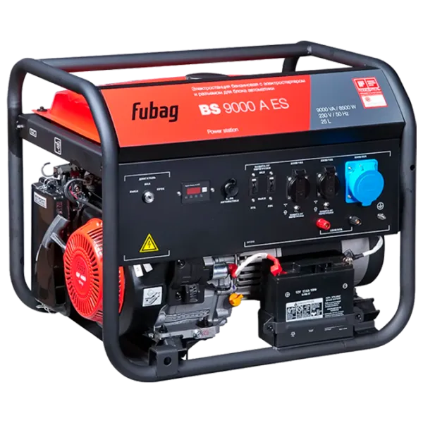 Генератор Fubag BS 9000 AES 220 В Бензин/ 8.5 кВт photo 1