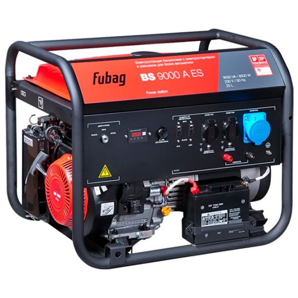 Генератор Fubag BS 9000 AES 220 В Бензин/ 8.5 кВт photo 1