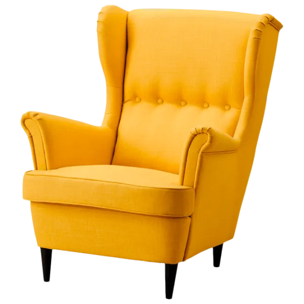 Кресло для гостиной Ikea Strandmon Желтый photo 1